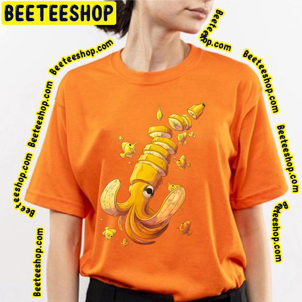 Banana Squid Trending Unisex T-Shirt Banana Squid Trending Unisex T-Shirt