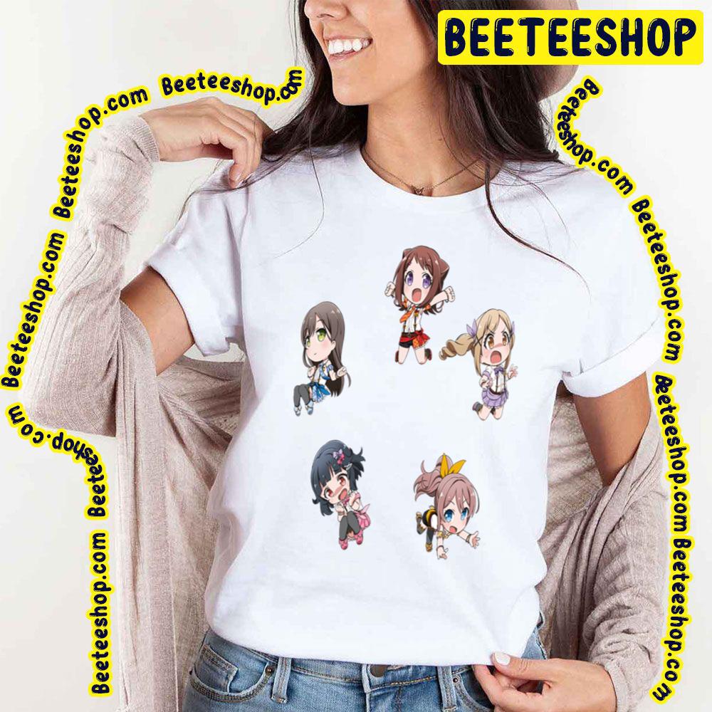 Bang Dream Poppin Party Dream Trending Unisex T-Shirt Bang Dream Poppin Party Dream Trending Unisex T-Shirt