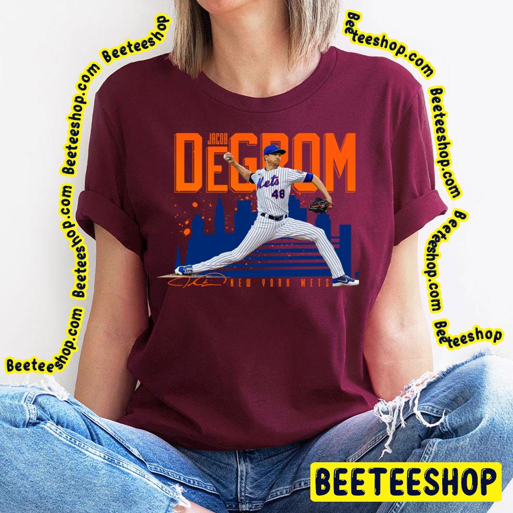 Baseball Of Jacob Degrom Vintage Retro Art Baseball Trending Unisex T-Shirt Baseball Of Jacob Degrom Vintage Retro Art Baseball Trending Unisex T-Shirt