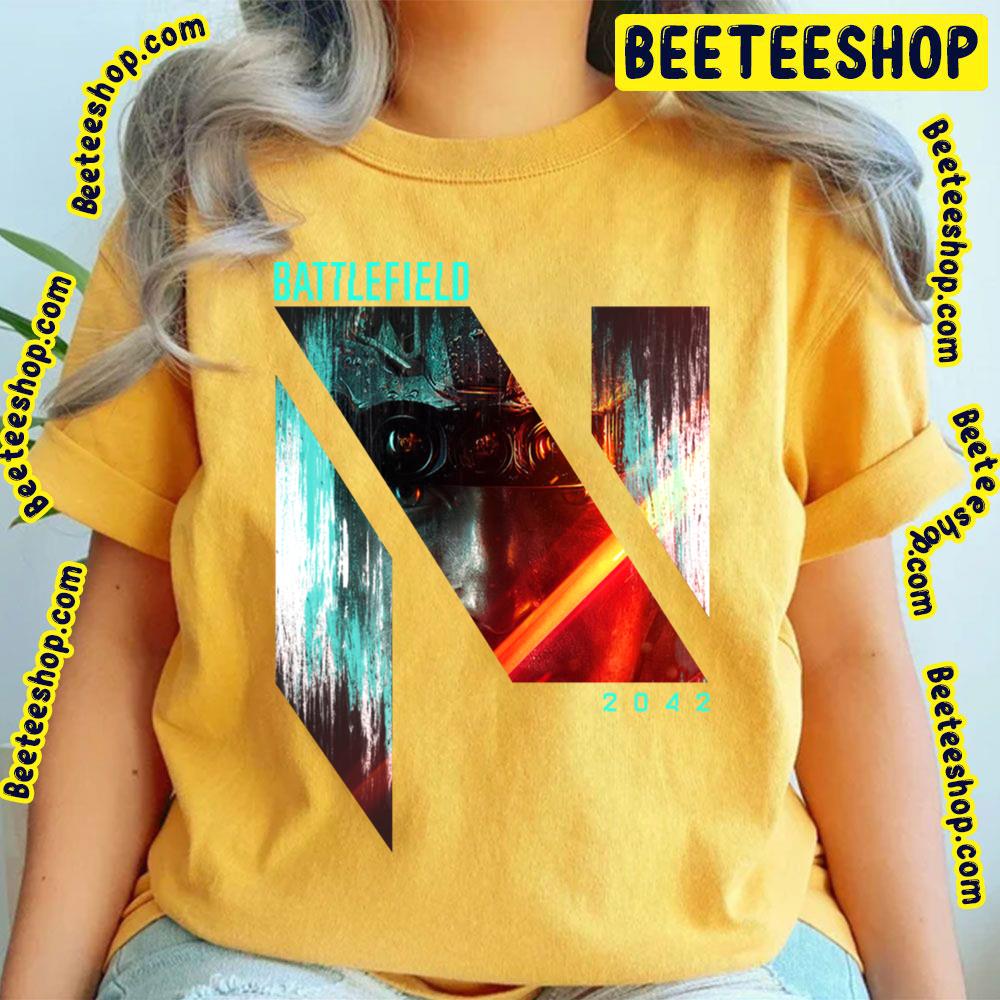 Battlefield 2042 Graphic Art Trending Unisex T-Shirt Battlefield 2042 Graphic Art Trending Unisex T-Shirt