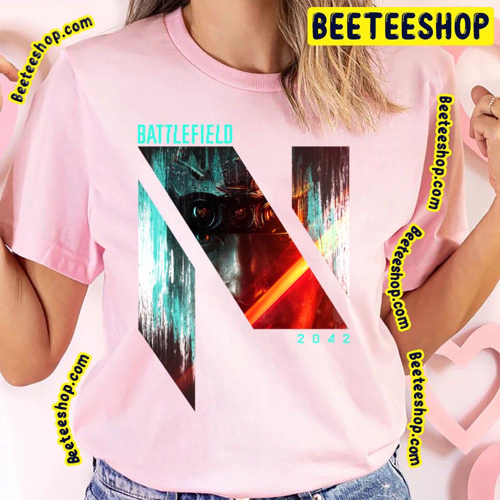 Battlefield 2042 Graphic Art Trending Unisex T-Shirt Battlefield 2042 Graphic Art Trending Unisex T-Shirt