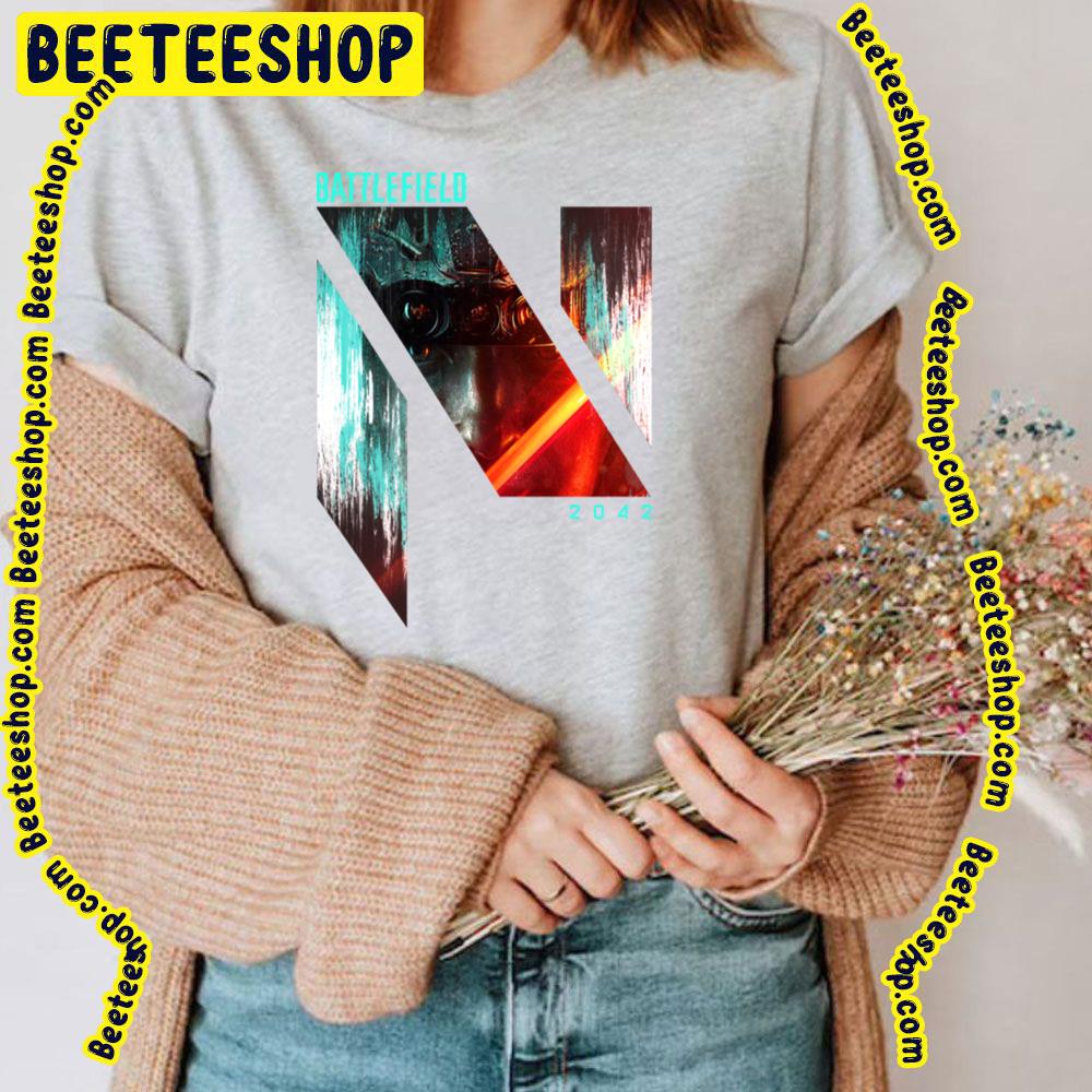 Battlefield 2042 Graphic Art Trending Unisex T-Shirt Battlefield 2042 Graphic Art Trending Unisex T-Shirt