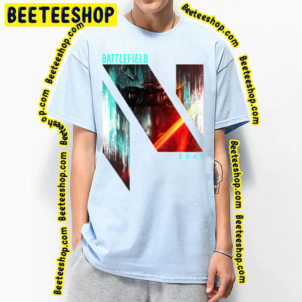 Battlefield 2042 Graphic Art Trending Unisex T-Shirt Battlefield 2042 Graphic Art Trending Unisex T-Shirt