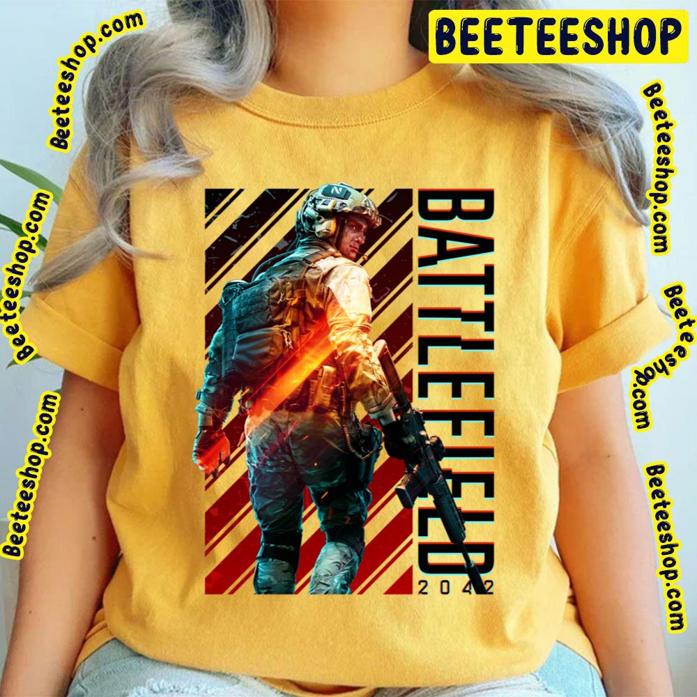 Battlefield 2042 Graphic Game Trending Unisex T-Shirt Battlefield 2042 Graphic Game Trending Unisex T-Shirt