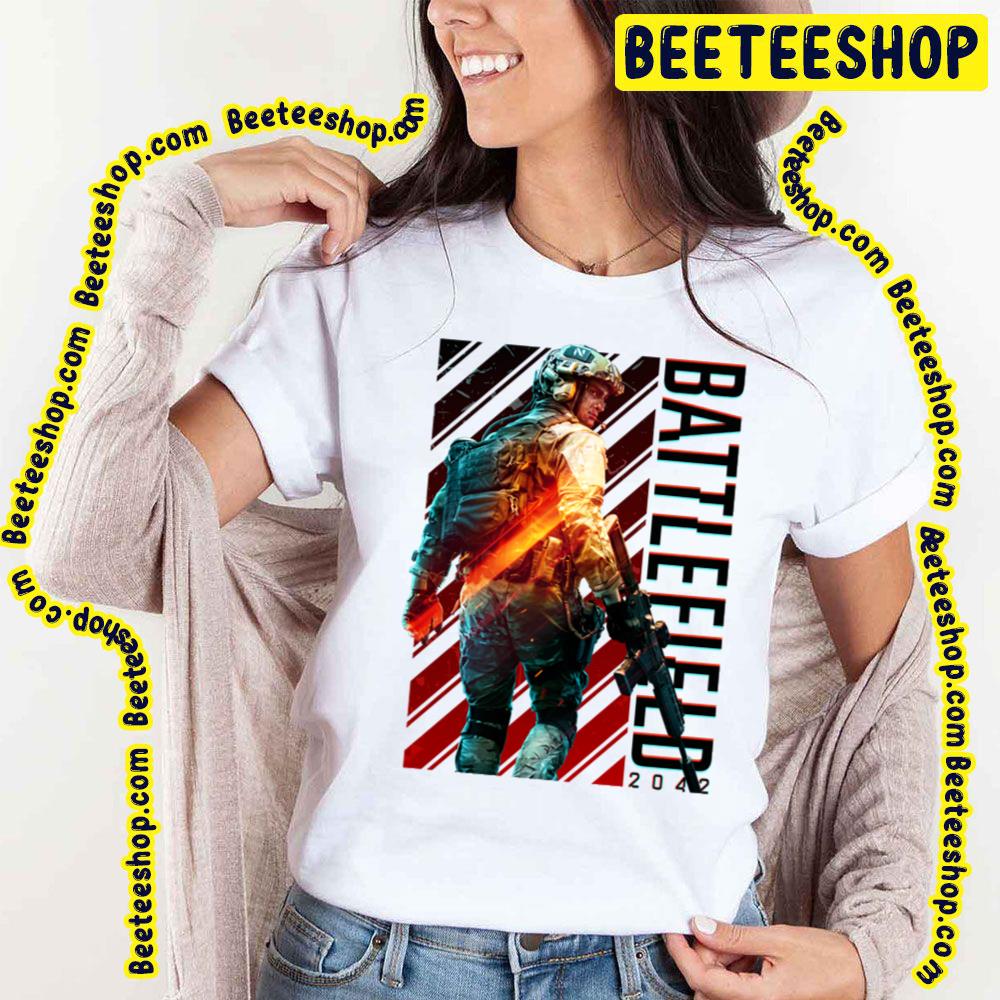 Battlefield 2042 Graphic Game Trending Unisex T-Shirt Battlefield 2042 Graphic Game Trending Unisex T-Shirt