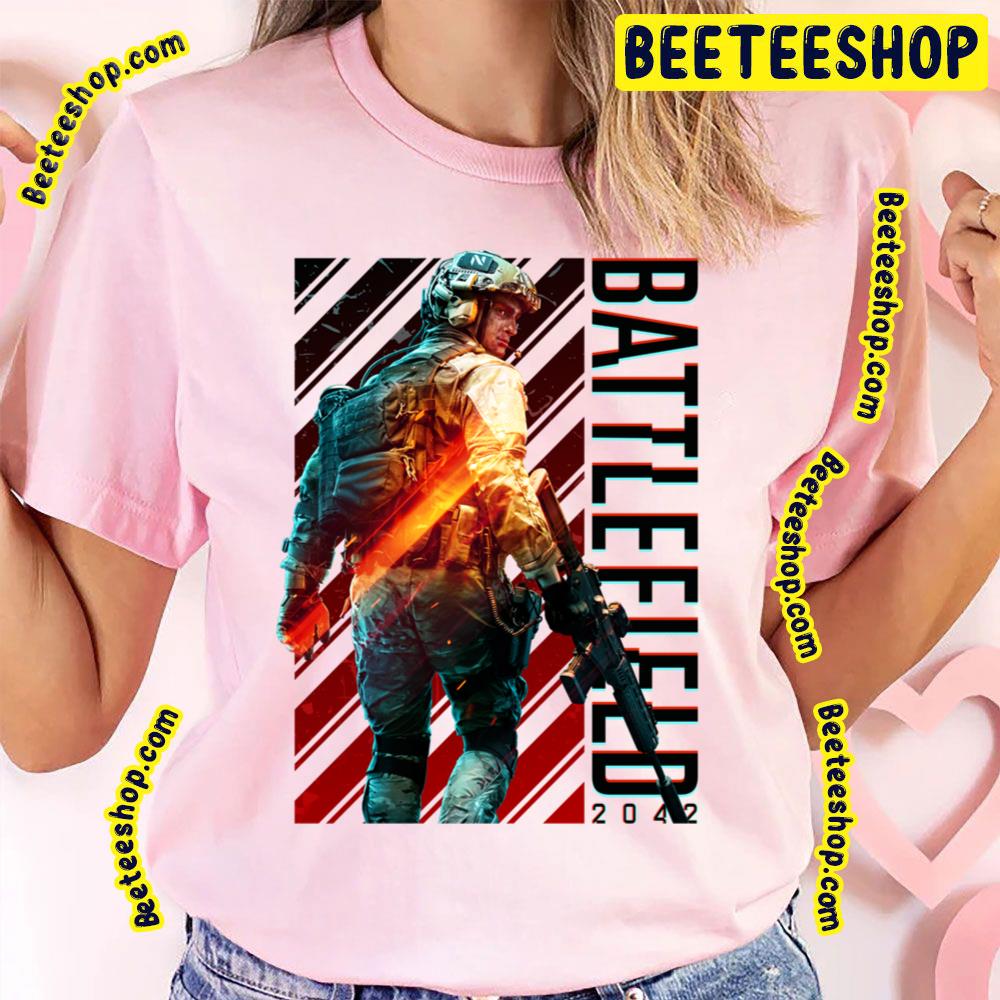Battlefield 2042 Graphic Game Trending Unisex T-Shirt Battlefield 2042 Graphic Game Trending Unisex T-Shirt
