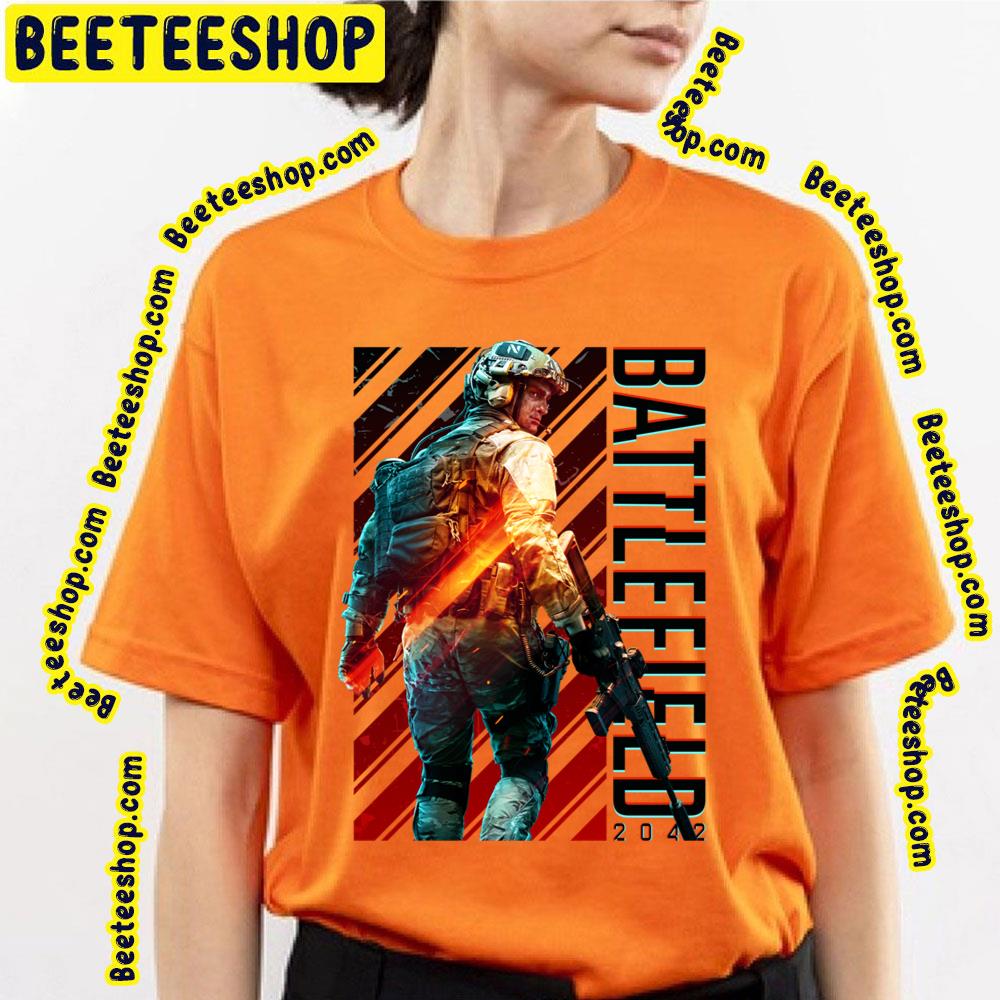 Battlefield 2042 Graphic Game Trending Unisex T-Shirt Battlefield 2042 Graphic Game Trending Unisex T-Shirt