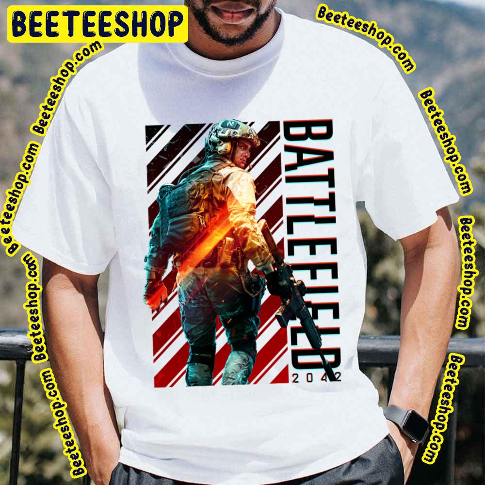 Battlefield 2042 Graphic Game Trending Unisex T-Shirt Battlefield 2042 Graphic Game Trending Unisex T-Shirt