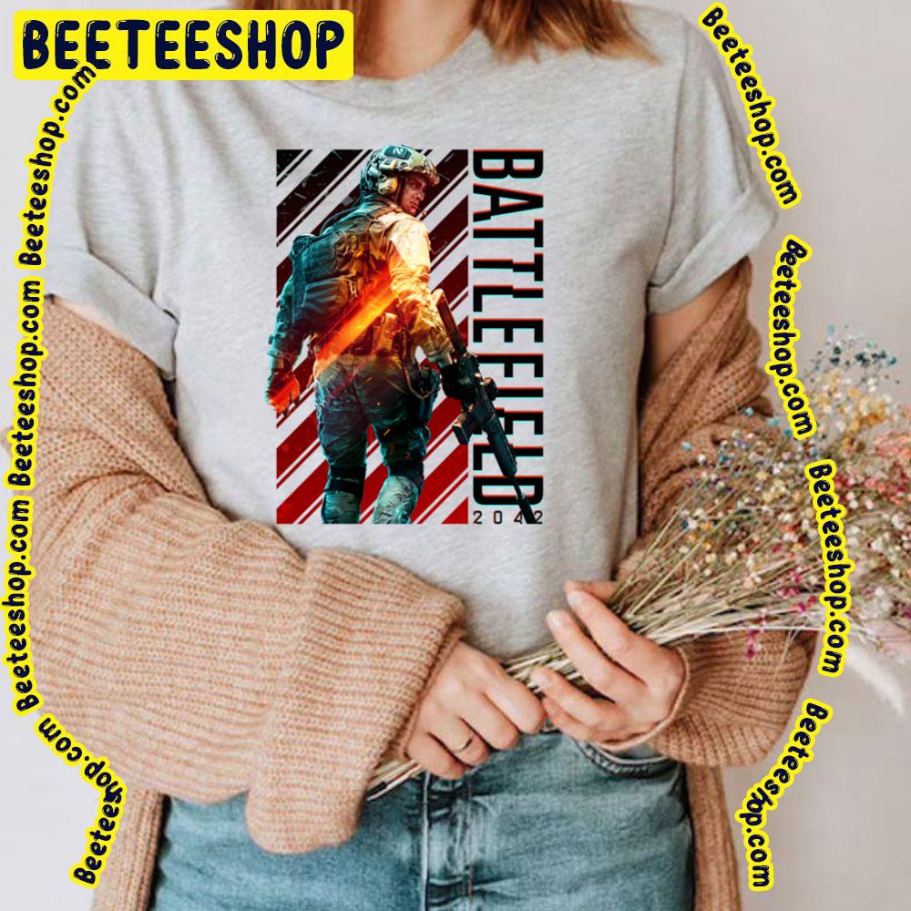 Battlefield 2042 Graphic Game Trending Unisex T-Shirt Battlefield 2042 Graphic Game Trending Unisex T-Shirt