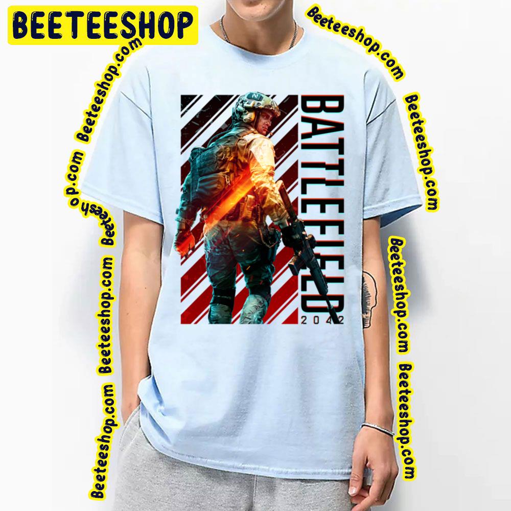 Battlefield 2042 Graphic Game Trending Unisex T-Shirt Battlefield 2042 Graphic Game Trending Unisex T-Shirt