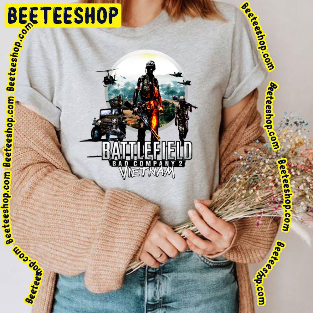 Battlefield Bad Company 2 Vietnam Trending Unisex T-Shirt Battlefield Bad Company 2 Vietnam Trending Unisex T-Shirt