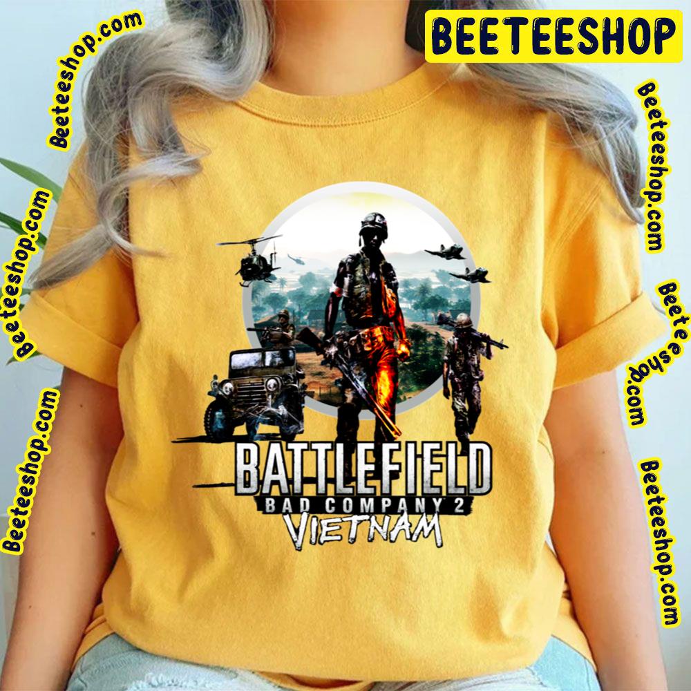 Battlefield Bad Company 2 Vietnam Trending Unisex T-Shirt Battlefield Bad Company 2 Vietnam Trending Unisex T-Shirt