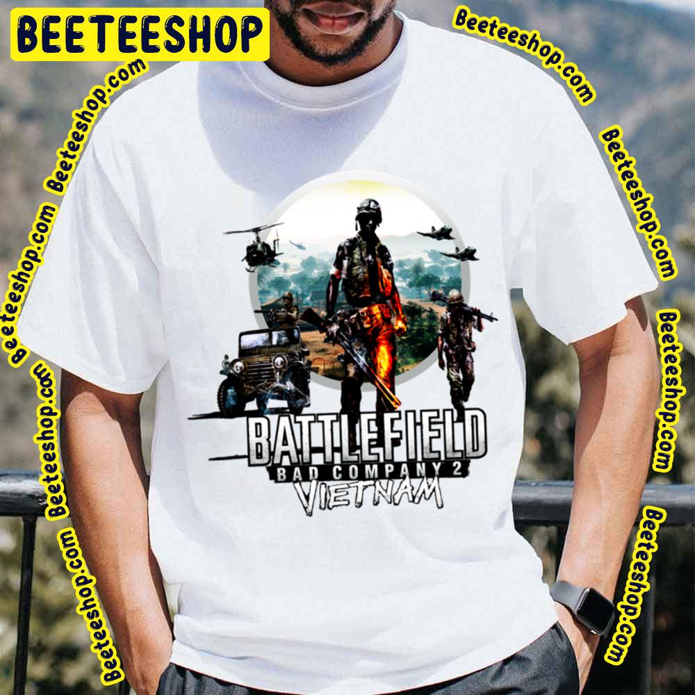 Battlefield Bad Company 2 Vietnam Trending Unisex T-Shirt Battlefield Bad Company 2 Vietnam Trending Unisex T-Shirt