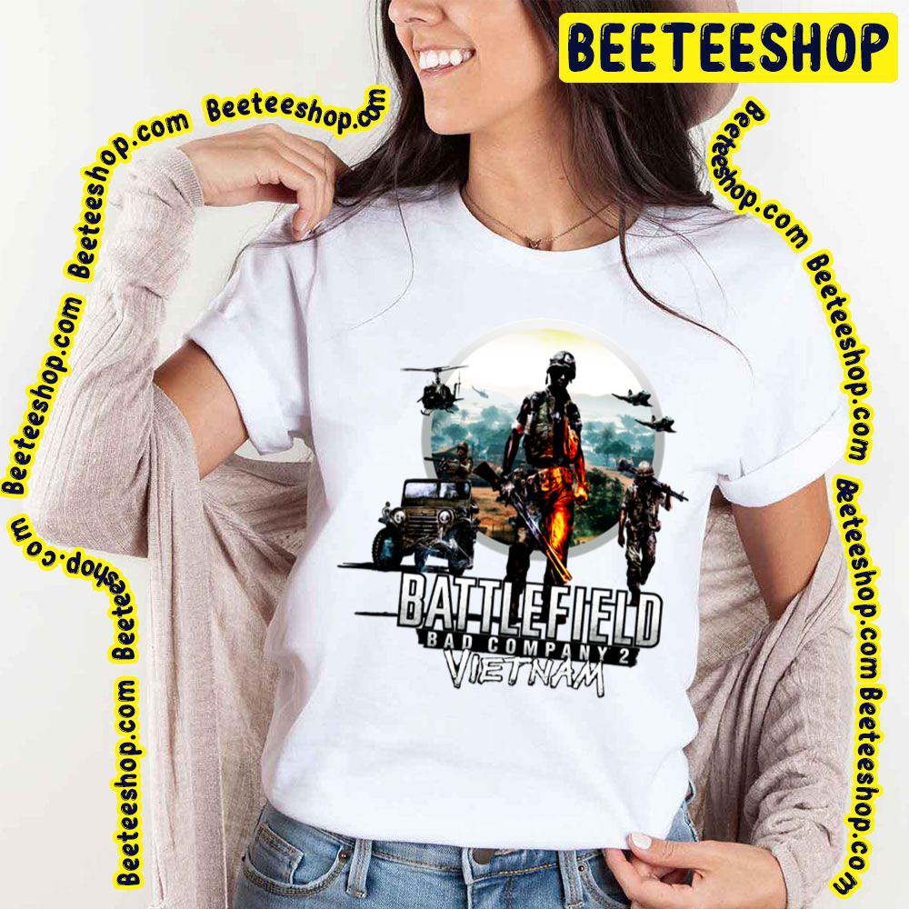 Battlefield Bad Company 2 Vietnam Trending Unisex T-Shirt Battlefield Bad Company 2 Vietnam Trending Unisex T-Shirt