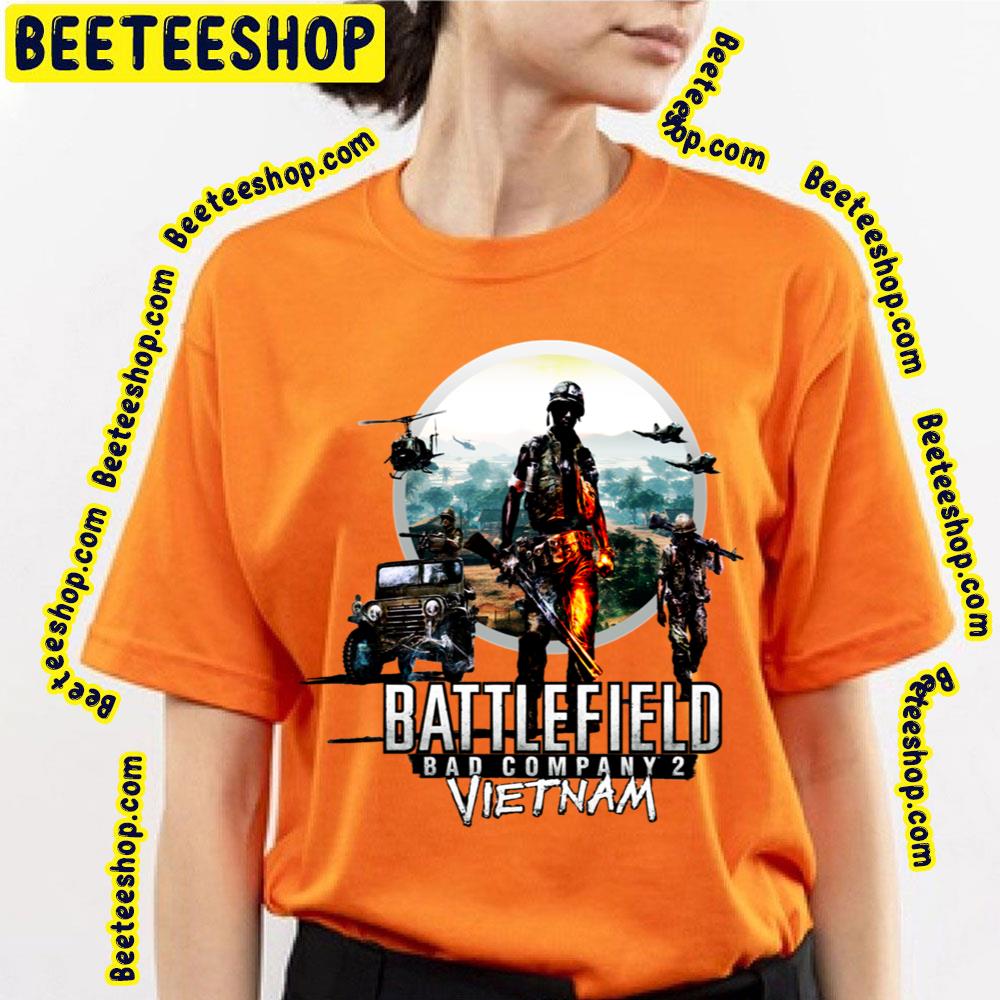 Battlefield Bad Company 2 Vietnam Trending Unisex T-Shirt Battlefield Bad Company 2 Vietnam Trending Unisex T-Shirt