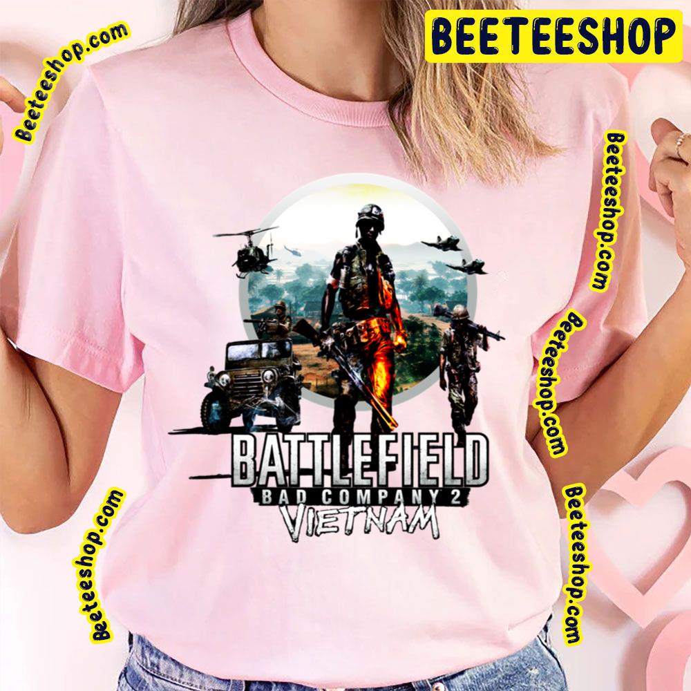 Battlefield Bad Company 2 Vietnam Trending Unisex T-Shirt Battlefield Bad Company 2 Vietnam Trending Unisex T-Shirt