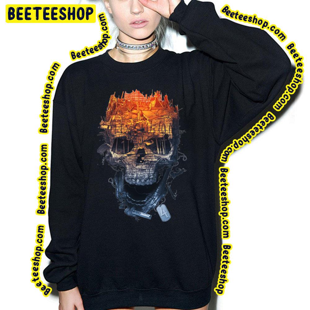 Battlefield Skull Art Trending Unisex Sweatshirt Battlefield Skull Art Trending Unisex Sweatshirt