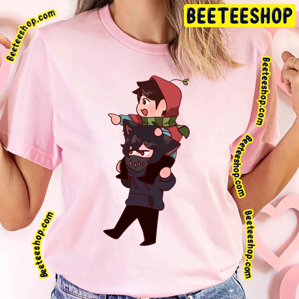 Big Bad Corpse And Red Riding Hood Sykkuno Amigop Trending Unisex T-Shirt Big Bad Corpse And Red Riding Hood Sykkuno Amigop Trending Unisex T-Shirt