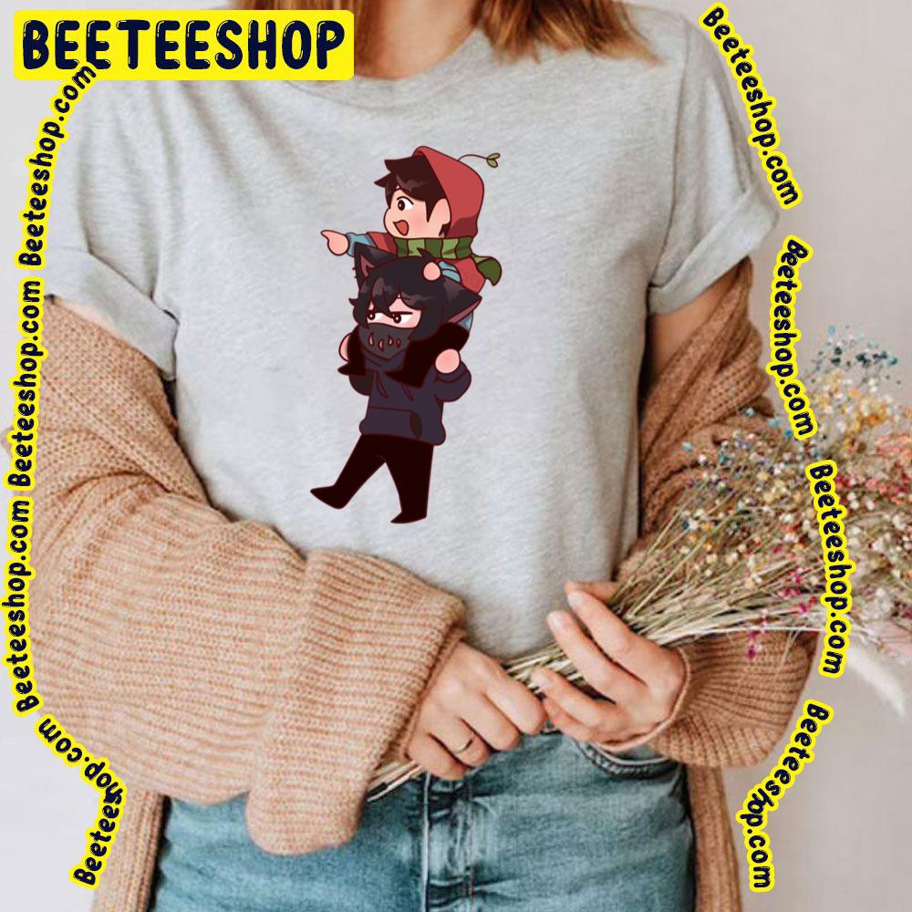 Big Bad Corpse And Red Riding Hood Sykkuno Amigop Trending Unisex T-Shirt Big Bad Corpse And Red Riding Hood Sykkuno Amigop Trending Unisex T-Shirt