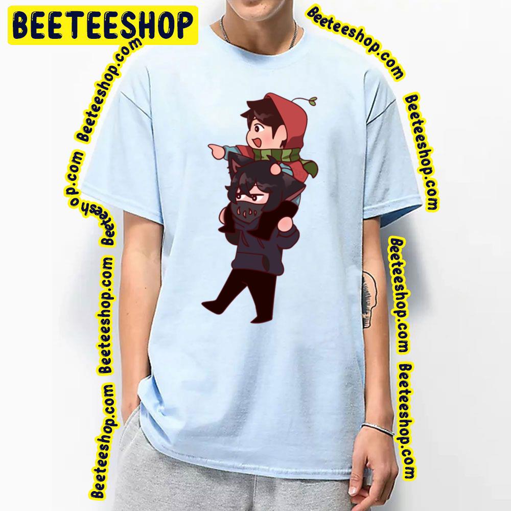 Big Bad Corpse And Red Riding Hood Sykkuno Amigop Trending Unisex T-Shirt Big Bad Corpse And Red Riding Hood Sykkuno Amigop Trending Unisex T-Shirt