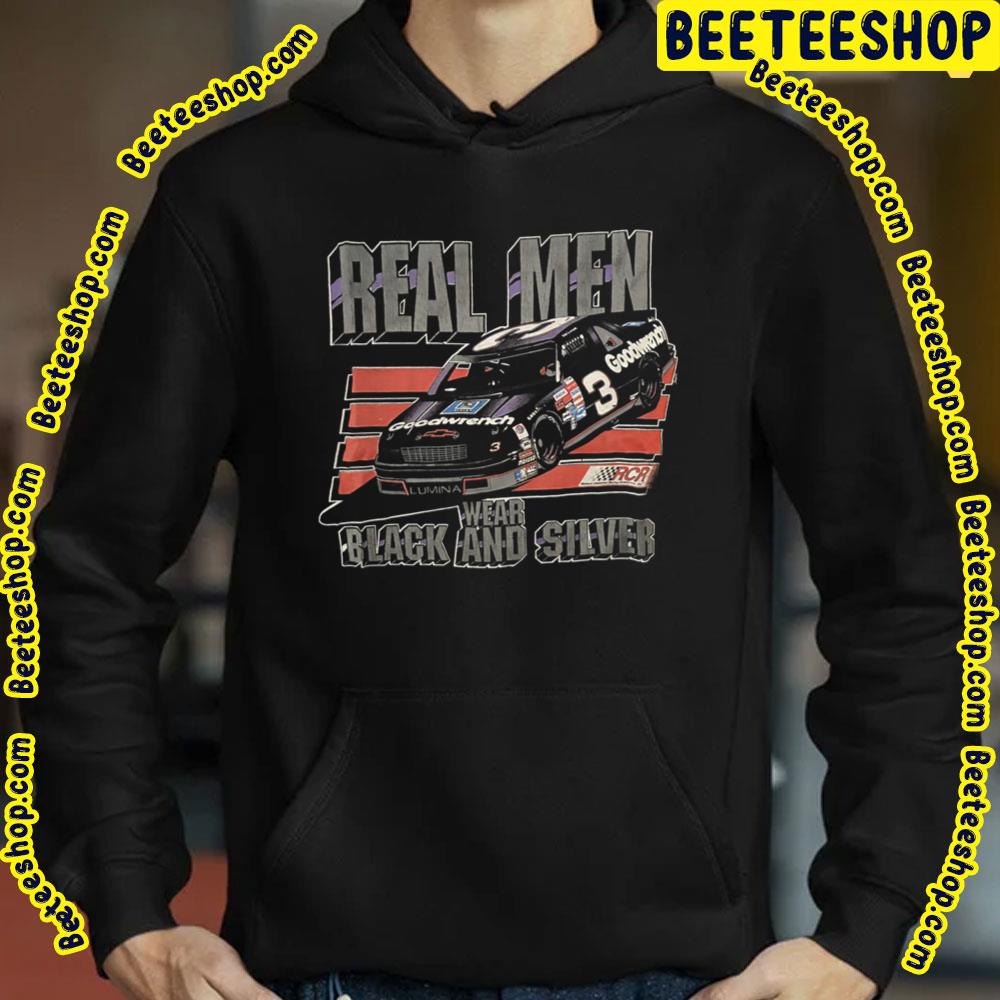Black And Silver Dale Earnhardt Real Men Vintage Trending Unisex Sweatshirt Black And Silver Dale Earnhardt Real Men Vintage Trending Unisex Sweatshirt