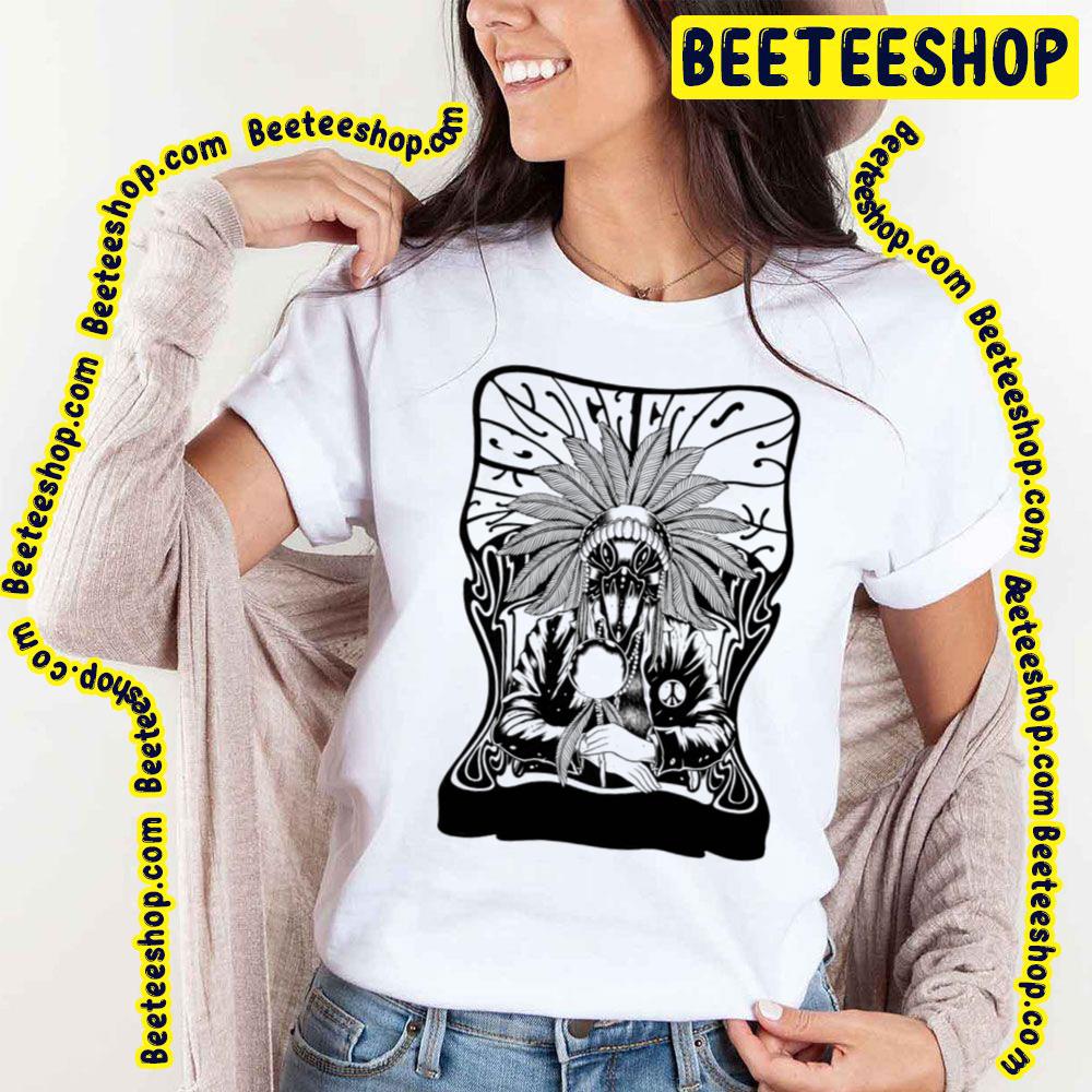 Black Crowes Rock White And Black Art Retro Trending Unisex T-Shirt Black Crowes Rock White And Black Art Retro Trending Unisex T-Shirt
