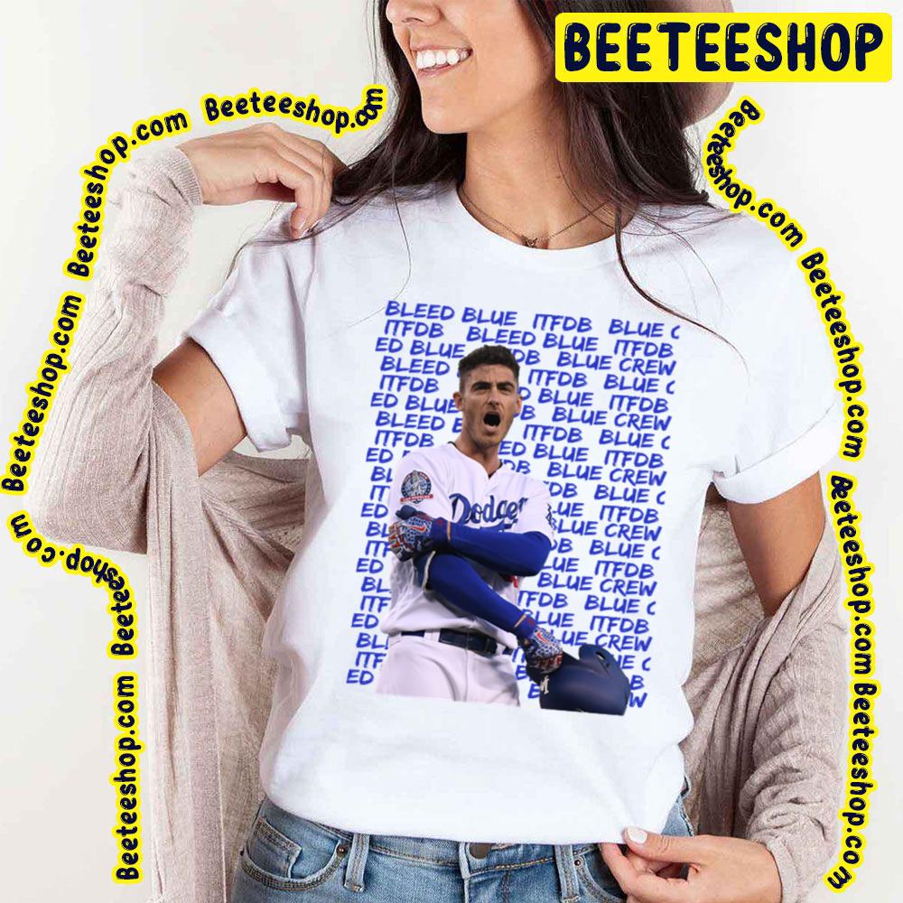 Bleed Blue Fan Art Merch Active Cody Bellinger Baseball Trending Unisex T-Shirt Bleed Blue Fan Art Merch Active Cody Bellinger Baseball Trending Unisex T-Shirt