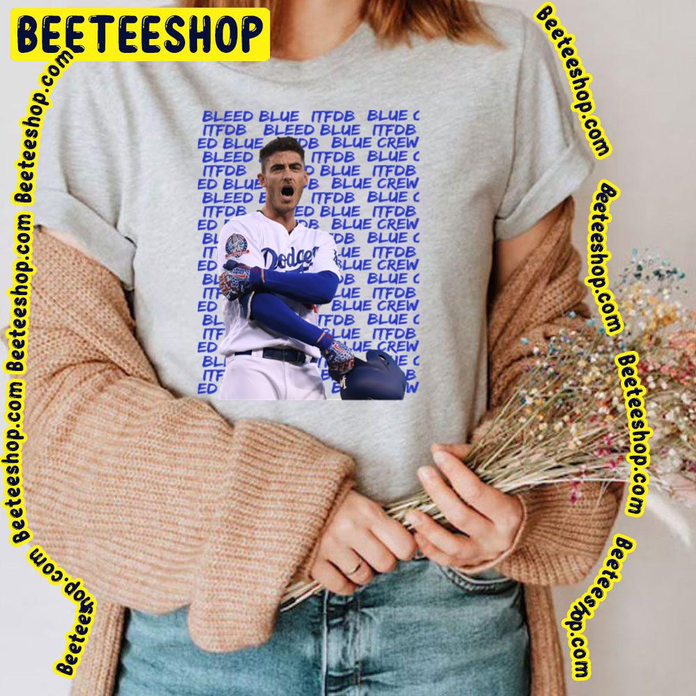 Bleed Blue Fan Art Merch Active Cody Bellinger Baseball Trending Unisex T-Shirt Bleed Blue Fan Art Merch Active Cody Bellinger Baseball Trending Unisex T-Shirt