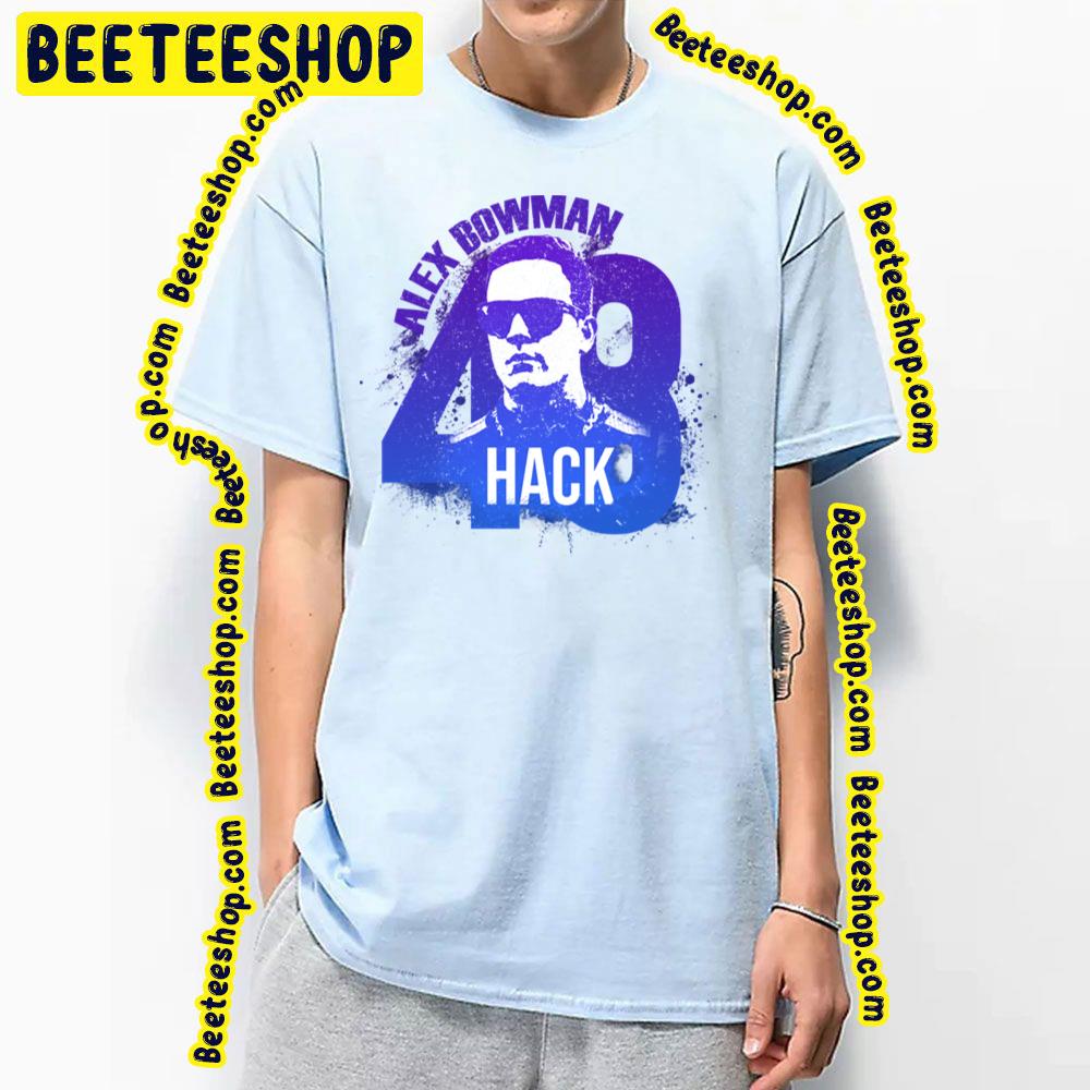 Blue Art Alex Bowman Racing Hack The Race Logo Design Trending Unisex T-Shirt Blue Art Alex Bowman Racing Hack The Race Logo Design Trending Unisex T-Shirt