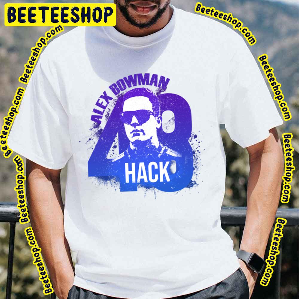 Blue Art Alex Bowman Racing Hack The Race Logo Design Trending Unisex T-Shirt Blue Art Alex Bowman Racing Hack The Race Logo Design Trending Unisex T-Shirt