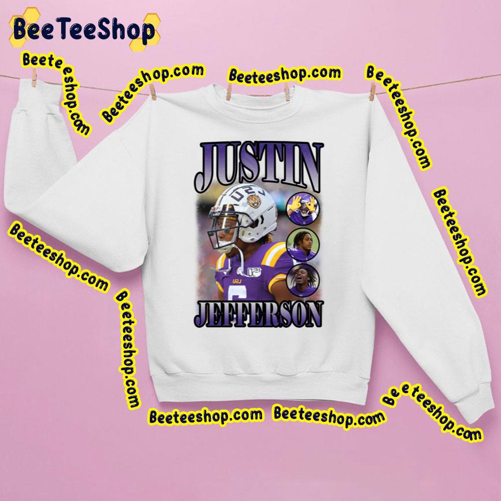 Bootleg Vintage Retro Justin Jefferson Funny Football Trending Unisex Sweatshirt Bootleg Vintage Retro Justin Jefferson Funny Football Trending Unisex Sweatshirt