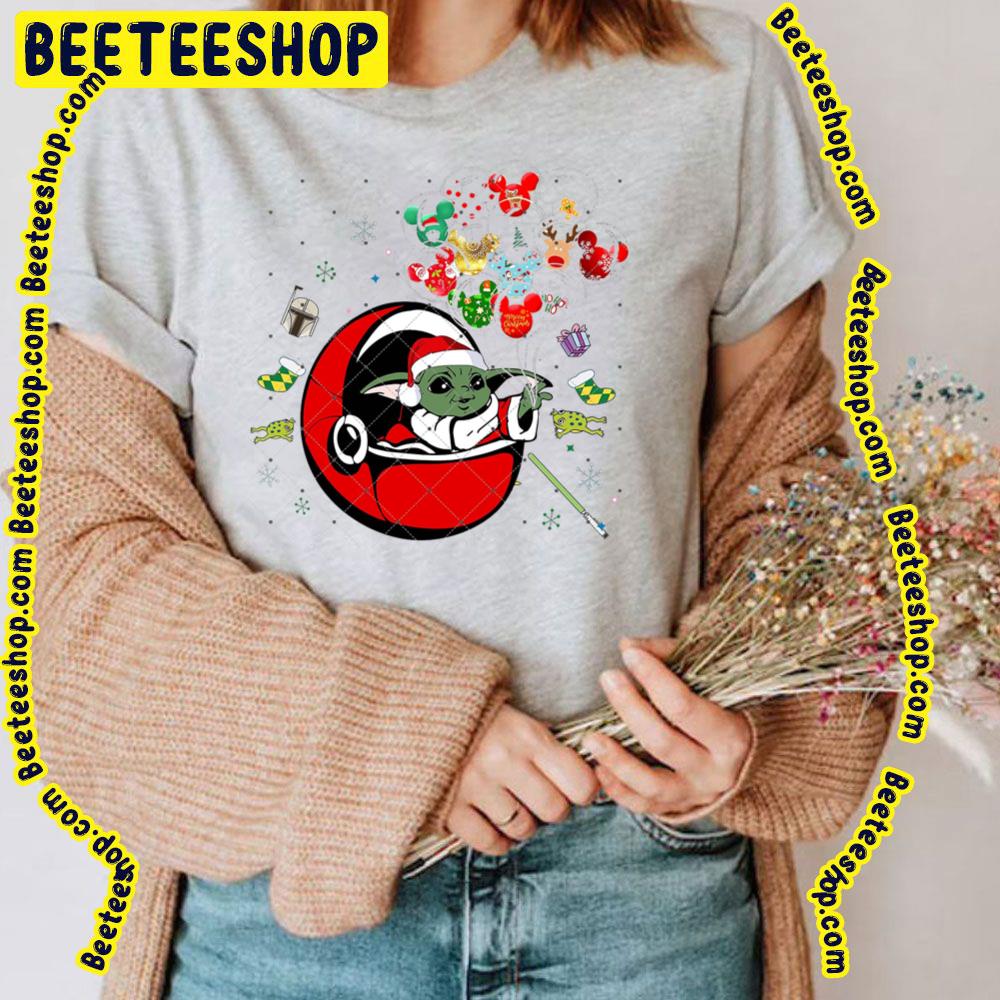 Bundle Christmas Magic Kingdom Baby Yoda Trending Unisex T-Shirt Bundle Christmas Magic Kingdom Baby Yoda Trending Unisex T-Shirt