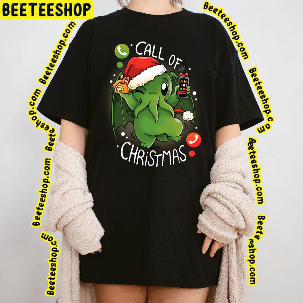 Call Of Christmas Cthulhu Funny Art Trending Unisex Sweatshirt Call Of Christmas Cthulhu Funny Art Trending Unisex Sweatshirt