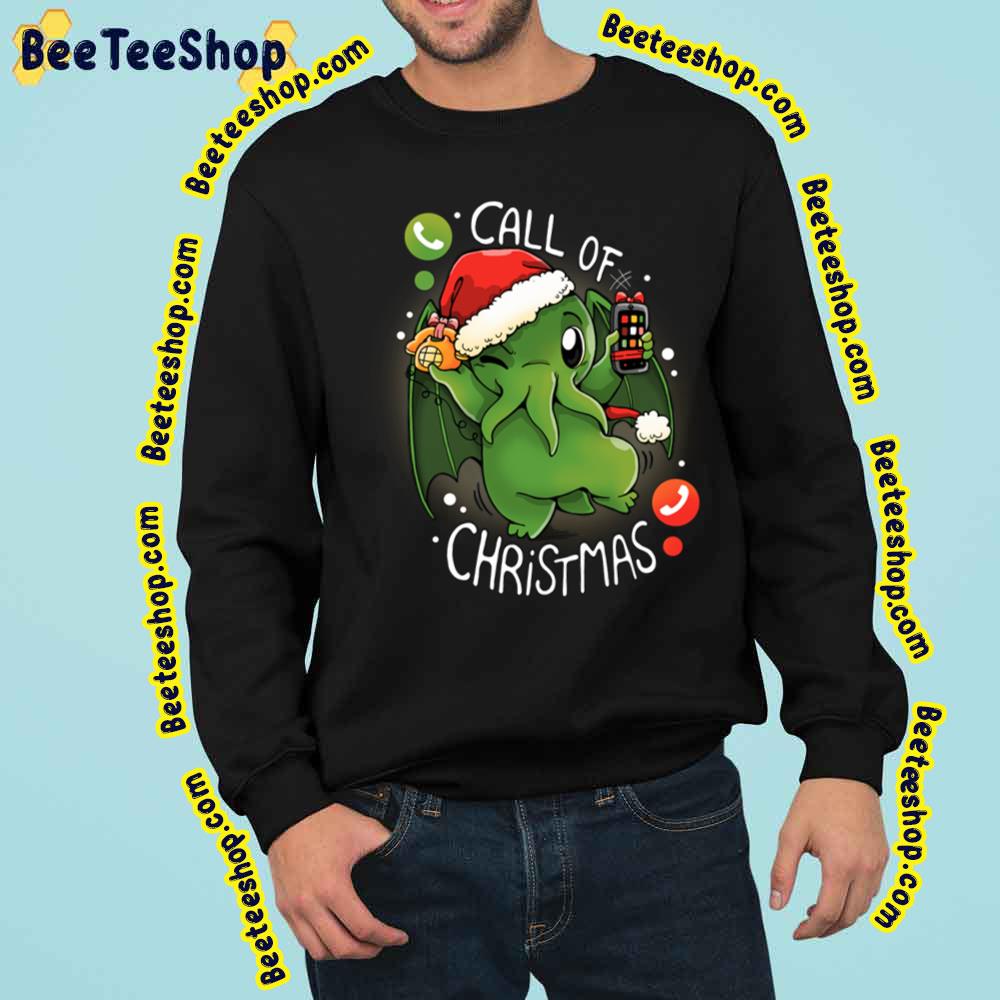 Call Of Christmas Cthulhu Funny Art Trending Unisex Sweatshirt Call Of Christmas Cthulhu Funny Art Trending Unisex Sweatshirt