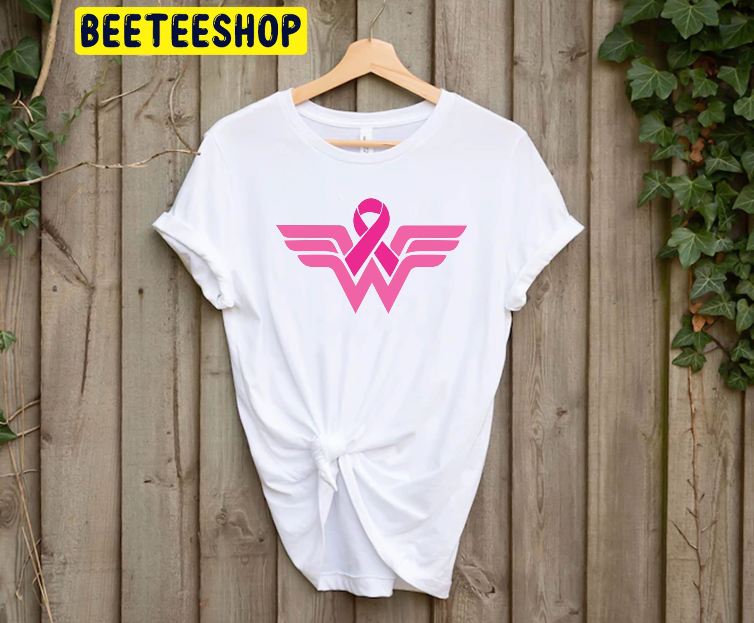 Cancer Ribbon Wonder Woman Warrior Trending Unisex Shirt Cancer Ribbon Wonder Woman Warrior Trending Unisex Shirt