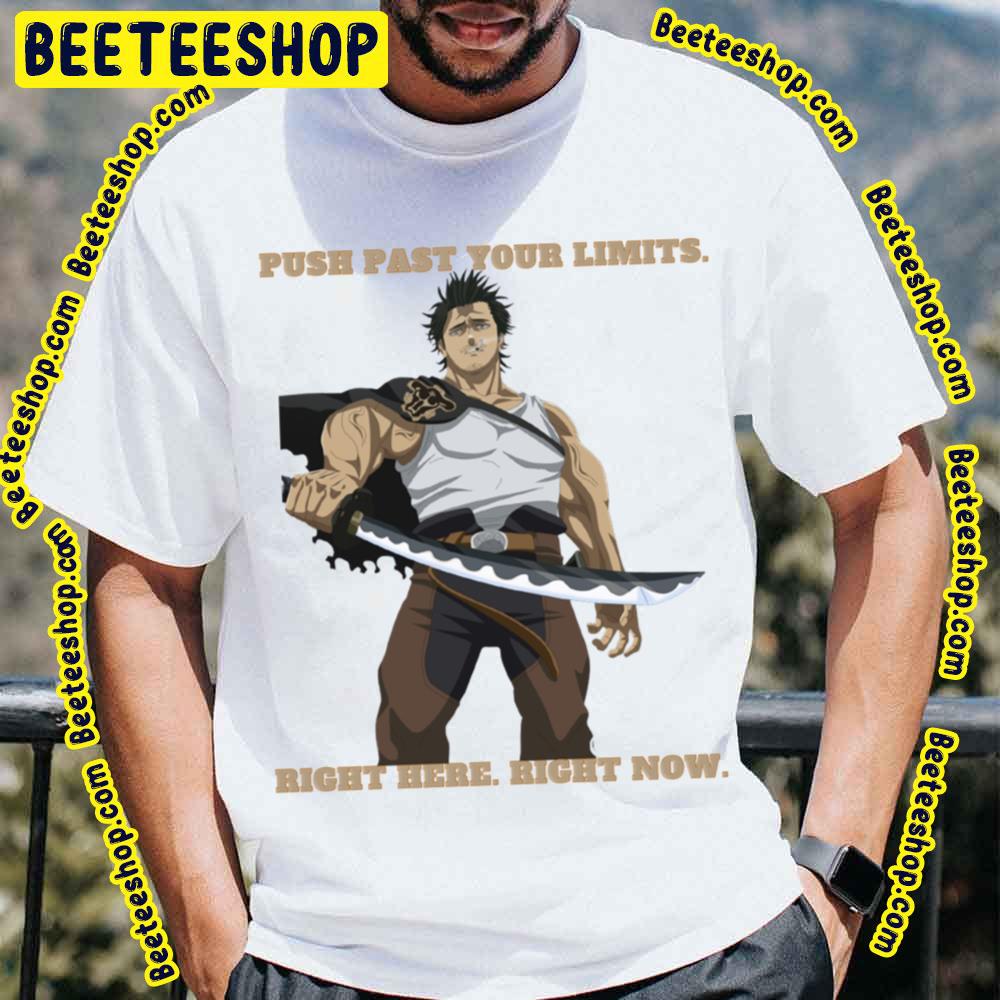 Captain Of Black Bulls Push Past Your Limits Trending Unisex T-Shirt Captain Of Black Bulls Push Past Your Limits Trending Unisex T-Shirt