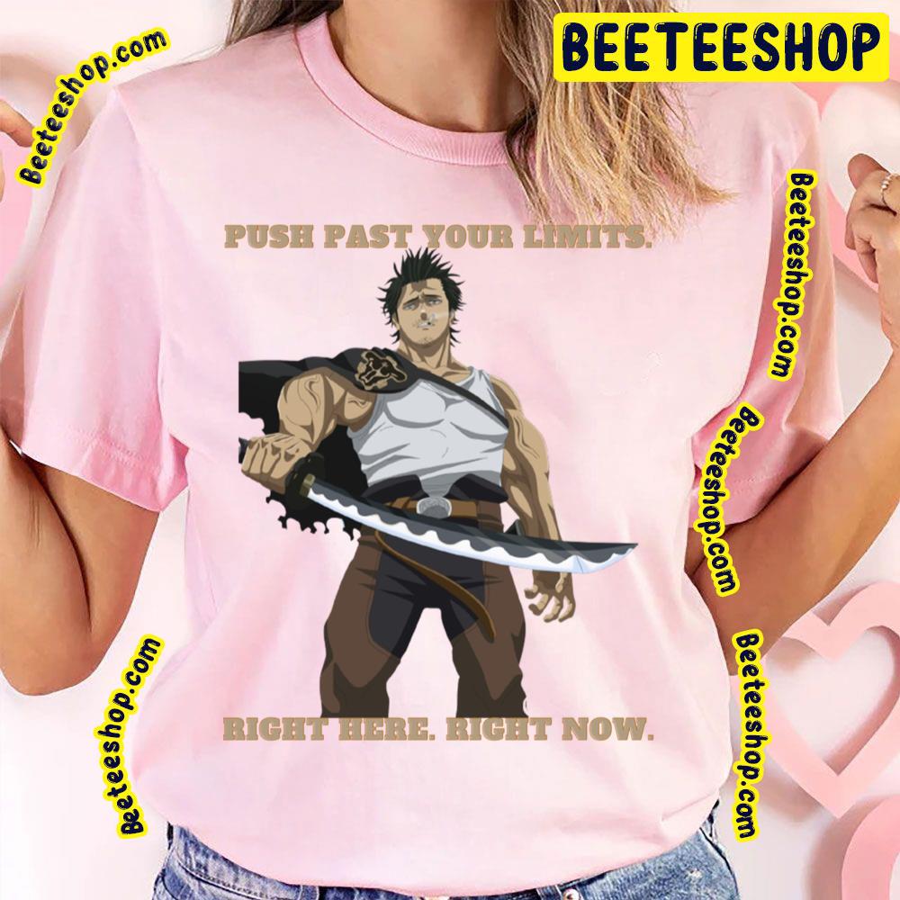 Captain Of Black Bulls Push Past Your Limits Trending Unisex T-Shirt Captain Of Black Bulls Push Past Your Limits Trending Unisex T-Shirt