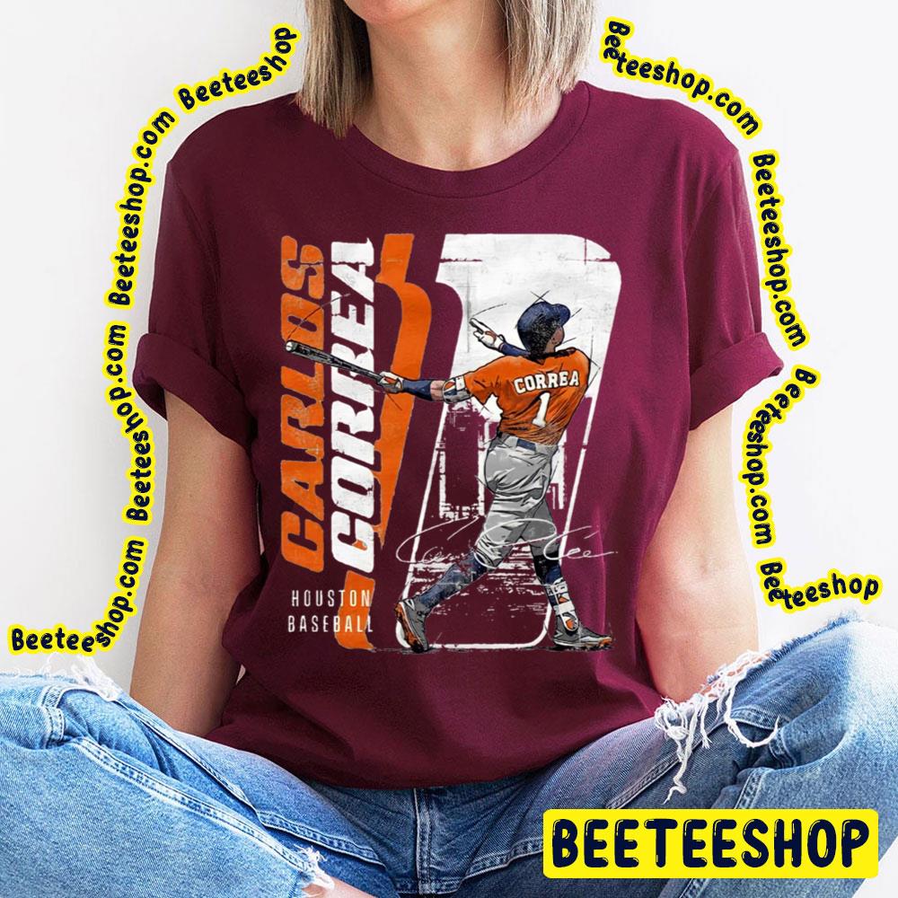 Carlos Correa Houston Baseball Trending Unisex T-Shirt Carlos Correa Houston Baseball Trending Unisex T-Shirt