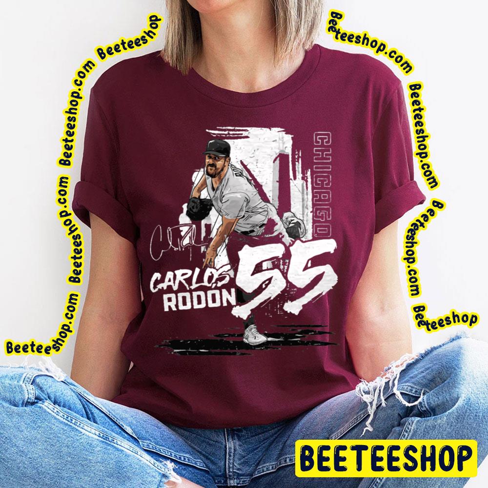 Carlos Rodon 55 Chicago Baseball Trending Unisex T-Shirt Carlos Rodon 55 Chicago Baseball Trending Unisex T-Shirt