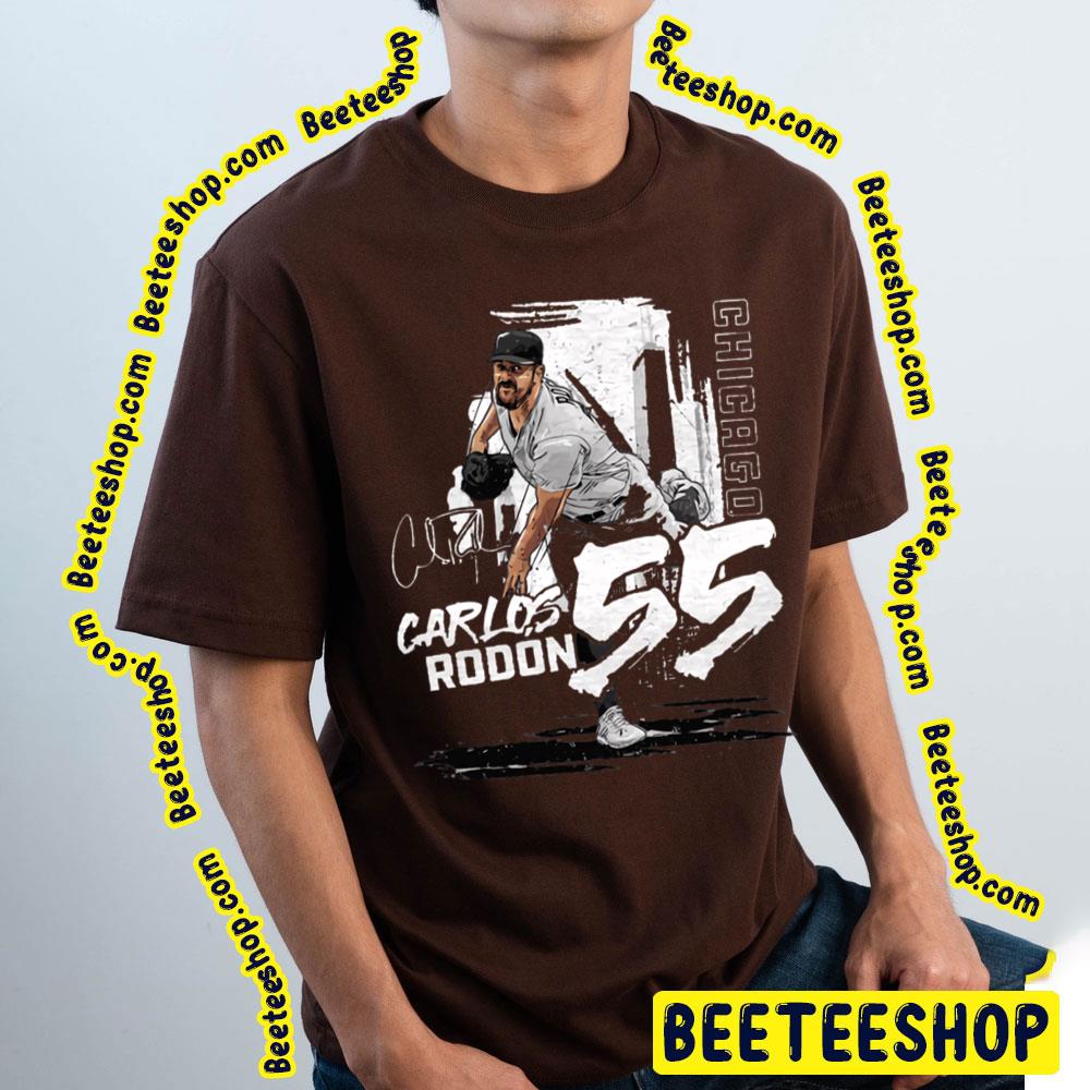 Carlos Rodon 55 Chicago Baseball Trending Unisex T-Shirt Carlos Rodon 55 Chicago Baseball Trending Unisex T-Shirt