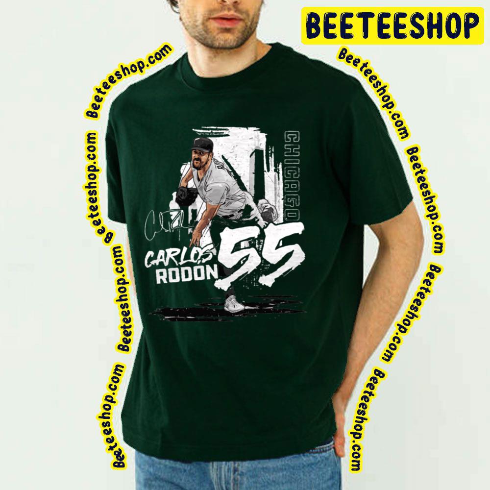 Carlos Rodon 55 Chicago Baseball Trending Unisex T-Shirt Carlos Rodon 55 Chicago Baseball Trending Unisex T-Shirt