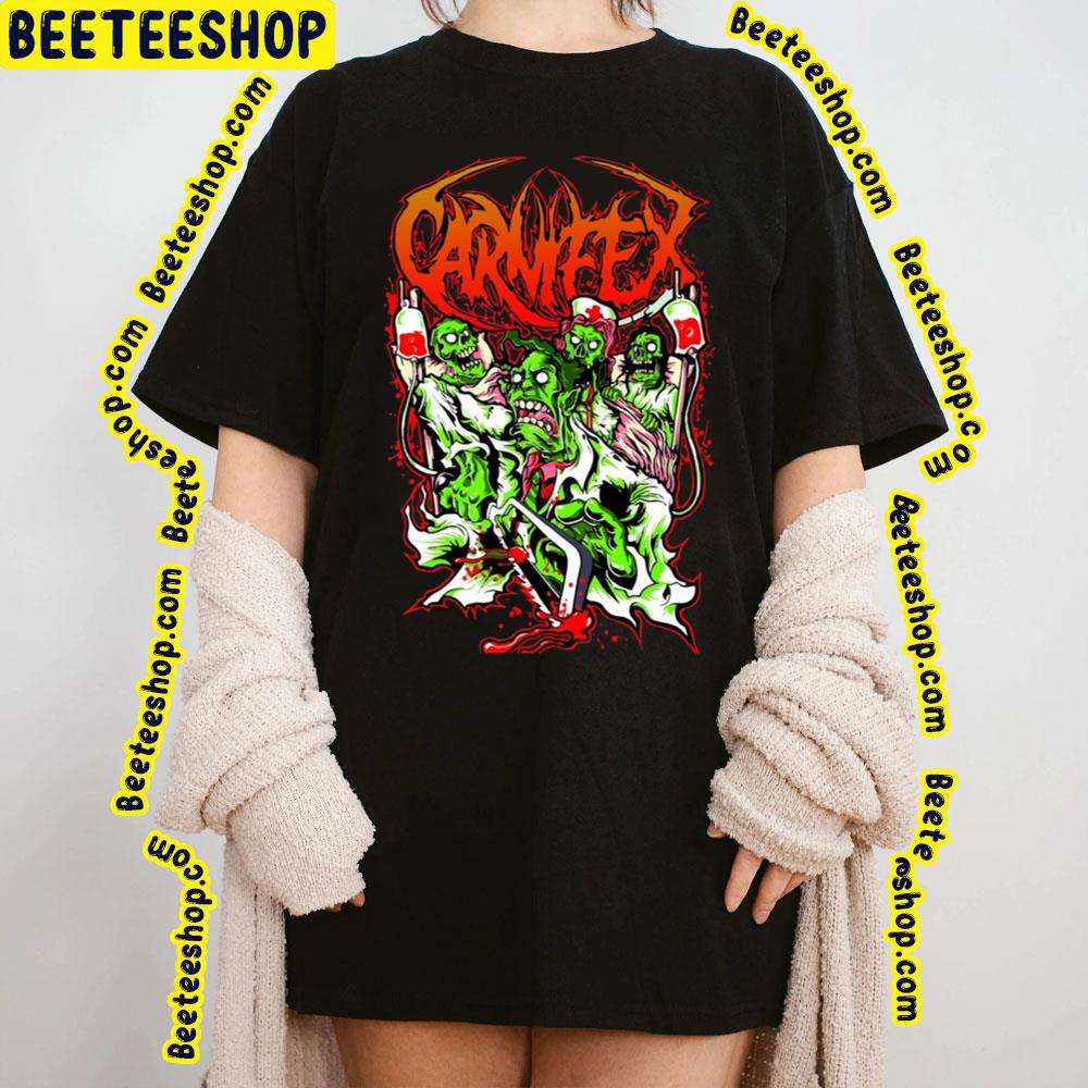 Carnifex Merch Poster Zombie Cartoon Art Trending Unisex Sweatshirt Carnifex Merch Poster Zombie Cartoon Art Trending Unisex Sweatshirt