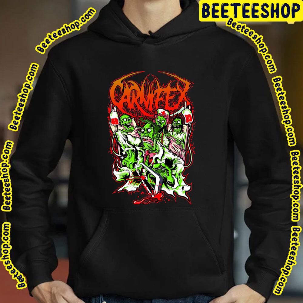 Carnifex Merch Poster Zombie Cartoon Art Trending Unisex Sweatshirt Carnifex Merch Poster Zombie Cartoon Art Trending Unisex Sweatshirt