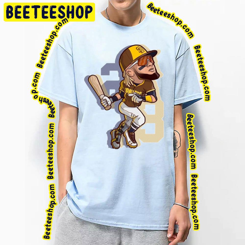 Cartoon Art Fernando Gabriel Tatís Medina Jr. Baseball Player Trending Unisex T-Shirt Cartoon Art Fernando Gabriel Tatís Medina Jr. Baseball Player Trending Unisex T-Shirt
