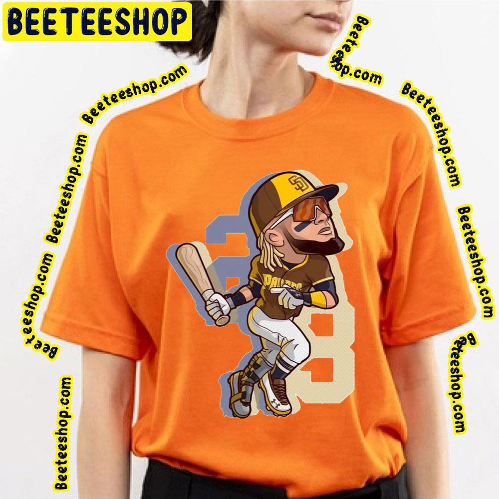 Cartoon Art Fernando Gabriel Tatís Medina Jr. Baseball Player Trending Unisex T-Shirt Cartoon Art Fernando Gabriel Tatís Medina Jr. Baseball Player Trending Unisex T-Shirt