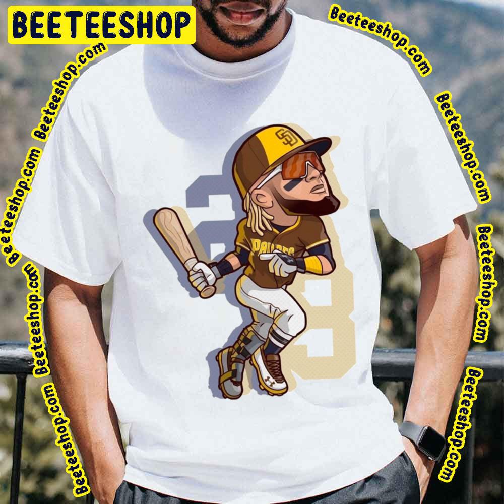 Cartoon Art Fernando Gabriel Tatís Medina Jr. Baseball Player Trending Unisex T-Shirt Cartoon Art Fernando Gabriel Tatís Medina Jr. Baseball Player Trending Unisex T-Shirt