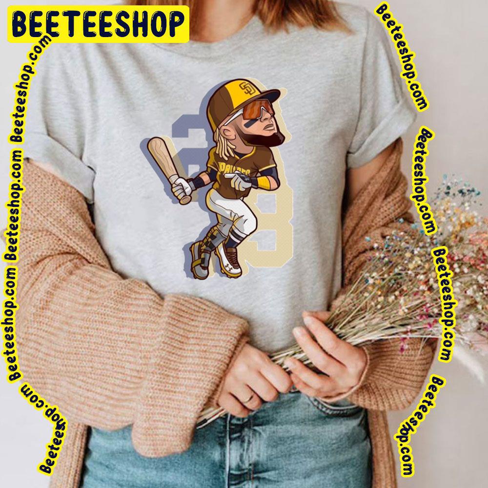 Cartoon Art Fernando Gabriel Tatís Medina Jr. Baseball Player Trending Unisex T-Shirt Cartoon Art Fernando Gabriel Tatís Medina Jr. Baseball Player Trending Unisex T-Shirt