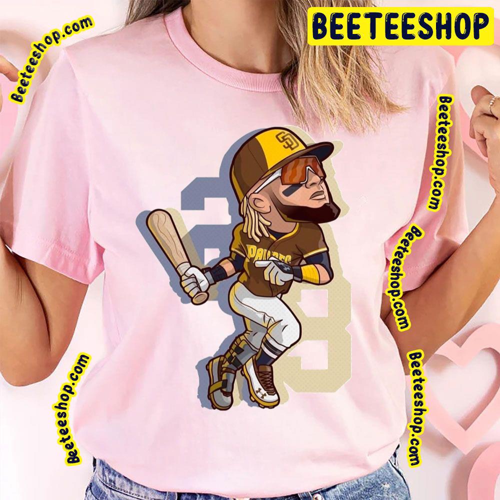 Cartoon Art Fernando Gabriel Tatís Medina Jr. Baseball Player Trending Unisex T-Shirt Cartoon Art Fernando Gabriel Tatís Medina Jr. Baseball Player Trending Unisex T-Shirt
