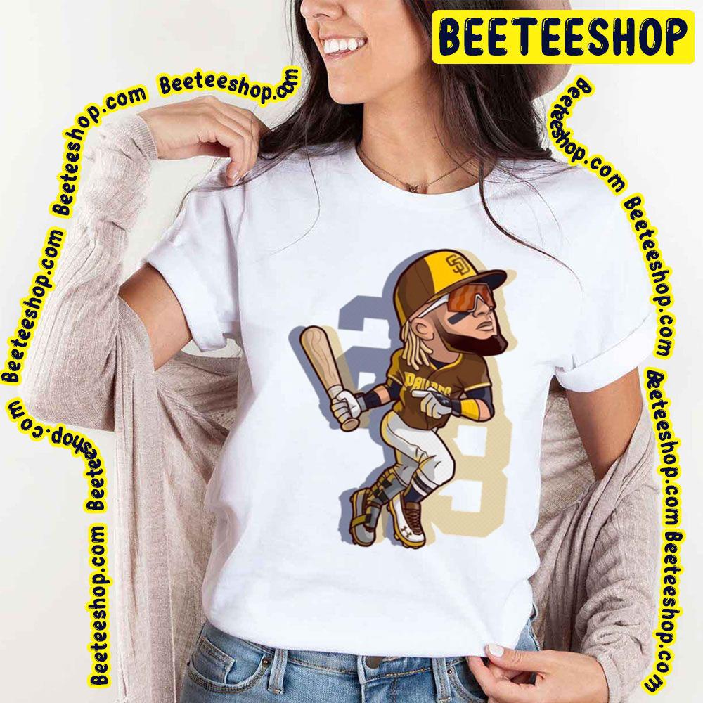 Cartoon Art Fernando Gabriel Tatís Medina Jr. Baseball Player Trending Unisex T-Shirt Cartoon Art Fernando Gabriel Tatís Medina Jr. Baseball Player Trending Unisex T-Shirt