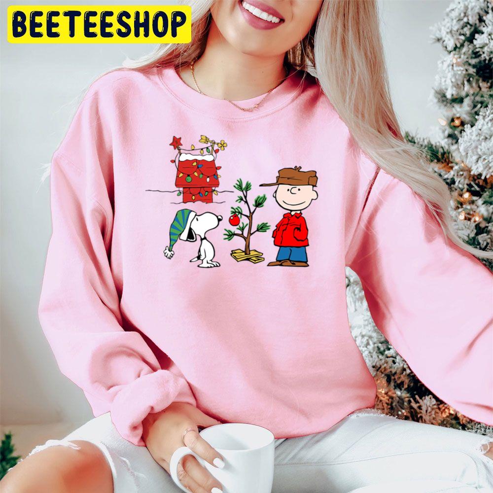 Charlie Snoopy Christmas Trending Unisex Hoodie Charlie Snoopy Christmas Trending Unisex Hoodie